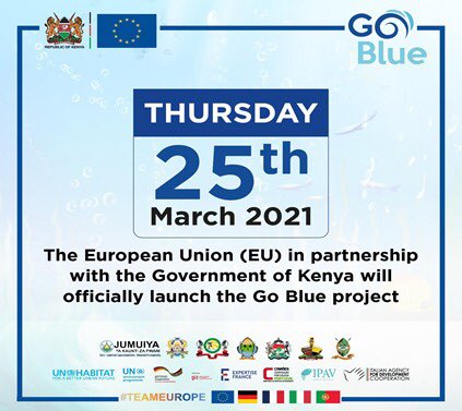 The officially launch the Go Blue Project